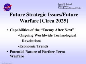 NASA - Future strategic issues and warfare